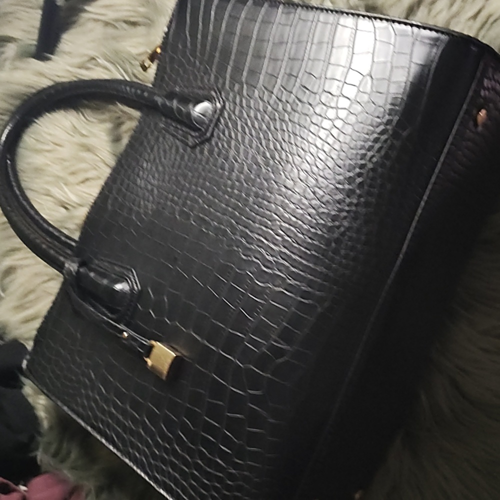 H&M black croc bag - Picture 3 of 11